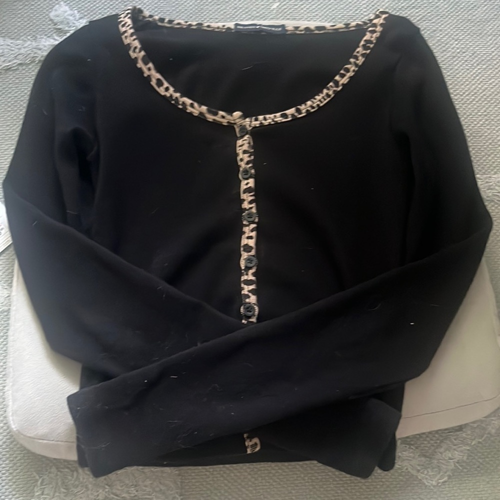 Leopard Brandy Melville Zelly Top